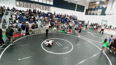 70 lbs Round 1 - Thiago Wong, Cal Grapplers Wrestling Club vs Royce Davidson, Peterson Grapplers