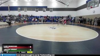 157 lbs Cons. Round 2 - Luke DesRoches, Riverside vs Lincoln Wright, Freeman