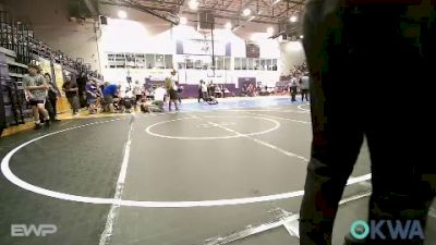 100 lbs Consolation - Able Jones, Mannford Pirate Youth Wrestling vs Sam Satterfield, Tulsa Blue T Panthers