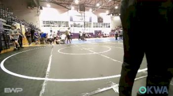 100 lbs Consolation - Able Jones, Mannford Pirate Youth Wrestling vs Sam Satterfield, Tulsa Blue T Panthers