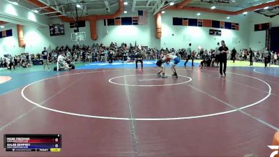 67 lbs Cons. Semi - Kaleb Dempsey, NOVA Wrestling Club vs Mark Freeman, NOVA Wrestling Club