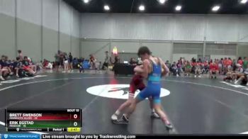 100 lbs Placement Matches (8 Team) - Brett Swenson, Minnesota Silver vs Erik Egstad, Missouri