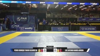 Luiz Antonio Ramos Arruda vs Pedro Henrique Takadi Cazarre Na 2026 Pan Jiu Jitsu IBJJF Championship