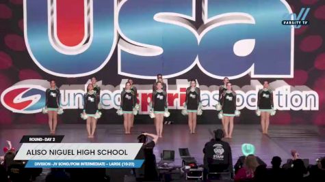 Aliso Niguel High School - JV Song/Pom Intermediate -- Large (10-23) [2023 JV Song/Pom Intermediate -- Large (10-23) Day 2] 2023 USA Spirit & Junior Nationals/Collegiate Championships