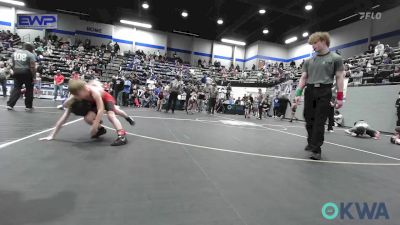 61 lbs Consi Of 4 - David Johnson, Carl Albert vs Ruger Elizondo, Blue Devil Wrestling