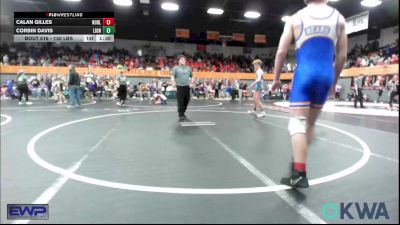 140 lbs Quarterfinal - Calan Gilles, Noble Takedown Club vs Corbin Davis, Lions Wrestling Academy