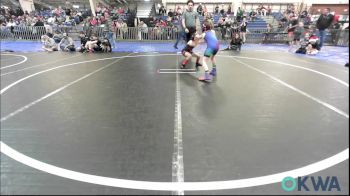 58 lbs Rr Rnd 2 - Cadence Painter, CacheWrestlingClub vs HENDRIX ELLSBURY, Elk County Wrestling