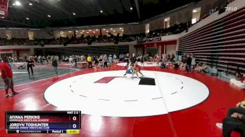 125 lbs 1st Place Match - Aiyana Perkins, Hurricane Wrestling Academy vs Jordyn Todhunter, Broken Arrow Wrestling Club