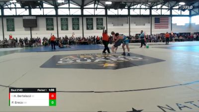 163-180 lbs Champ. Round 1 - Hunter Bertolozzi, Sterling Elite vs Peter Greco, Suplex Wc