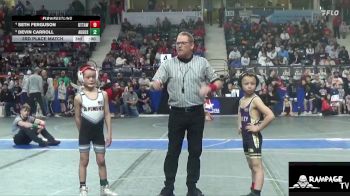 67 lbs Champ. Round 1 - Beau Motter, South Central Punisher vs Jack Younkin, Oakley Wrestling Club