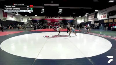 157 lbs Cons. Round 4 - Vincent Marquez, Santa Fe vs Ruben Luna, Montclair