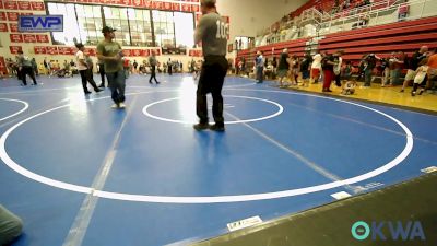 51-54 lbs Quarterfinal - EvieDale Arrington, Comanche Takedown Club vs Eva Galindo, Choctaw Ironman