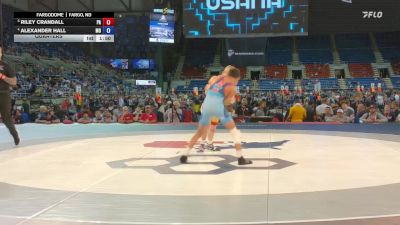 100 lbs Quarters - Riley Crandall, PA vs Alexander Hall, MO