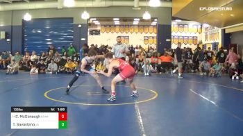 138 lbs Round Of 32 - Chase McDonough, CFWA vs Tyler Savastano, JB