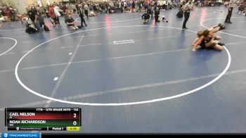 132 lbs Cons. Round 3 - Cael Nelson, IA vs Noah Richardson, MO