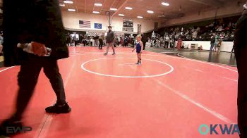 45 lbs Rr Rnd 1 - Gunnar Sutton, Vinita Kids Wrestling vs Harlan Shinn, Wyandotte Youth Wrestling