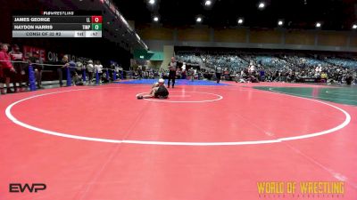125 lbs Consi Of 32 #2 - James George, Lovelock Mustangs vs Haydon Harris, Timpanogos Wrestling