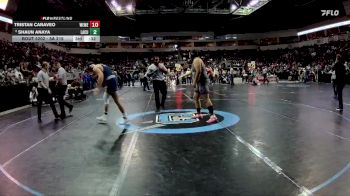 5A 285 lbs Quarterfinal - Mason Posa, La Cueva vs Eliseo Yazzie, Volcano Vista