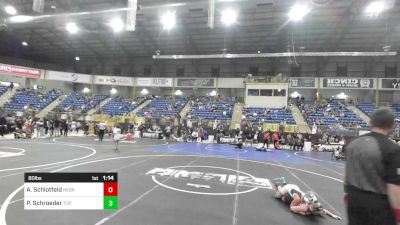 80 lbs Quarterfinal - Adison Schlotfeld, Nebraska Wr Ac vs Payton Schroeder, Top Notch WC