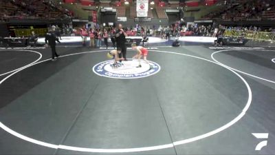 88 lbs Cons. Round 1 - Rodney Piparo vs Jaxson Sanchez, Delta Wrestling Club