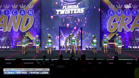 Florida Twisters - Twisted Ladies [2025 L1 Junior - Flex - D2 Day 1] 2025 The American Grand Grand Nationals