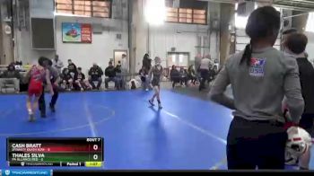 68 lbs Round 3 (6 Team) - Cash Bratt, Dynasty Death Row vs Thales Silva, PA Alliance Red