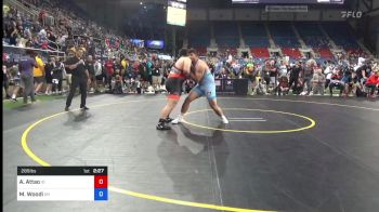 285 lbs Rnd Of 16 - Aden Attao, Idaho vs Mustafa Woodi, Ohio