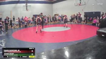 95 lbs Quarterfinal - David Bodford Jr, West Wateree Wrestling Club vs Gavin Rush, KC Elite Training Center