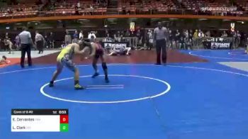 130 lbs Consi Of 8 #2 - Emilio Cervantes, Pwa vs Logan Clark, 2TG