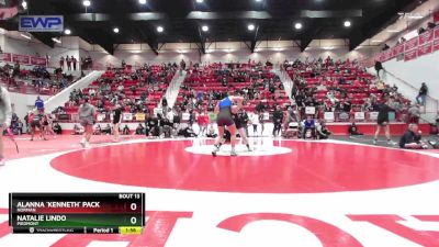 145 lbs Champ. Round 1 - Alanna `Kenneth` Pack, NORMAN vs Natalie Lindo, PIEDMONT