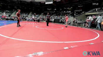 112 lbs Consolation - William Nicely, Morris Wrestling Association vs Gavin Harkrider, Midwest City Bombers Youth Wrestling Club