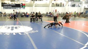 56 lbs 5th Place - Cameron Kamenos, Merrimack vs Logan Rappa, Top Flight Wr Ac