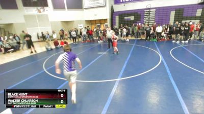 125 lbs 3rd Place Match - Walter Chlarson, Salt Flats Wrestling Club vs Blake Hunt, Grantsville Wrestling Club