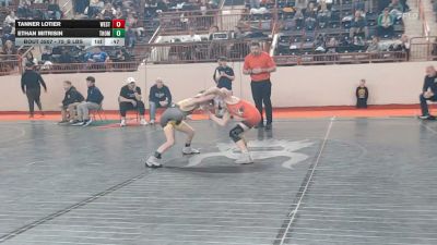 75_B lbs 3rd Place - Tanner Lotier, West Shore vs Ethan Mitrisin, Thomas Jefferson
