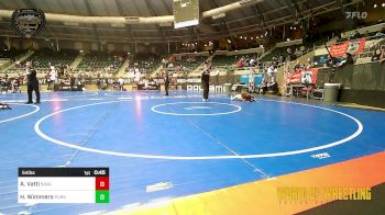 54 lbs 2nd Place - Abhisri Vatti, Savage House Wrestling Club vs Harper Wimmers, Pursuit