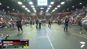 49 lbs Cons. Round 5 - Jerry Heiden, Dundee WC vs Memphis Ried, Dansville WC