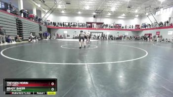 133 lbs Champ. Round 2 - Brady Baker, Pitt-Johnstown vs Treygen Morin, West Liberty
