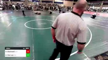 109 lbs Consi Of 16 #2 - Helo Blackwell, Central Catholic vs Armani Marrujo, Iron Eagles WC