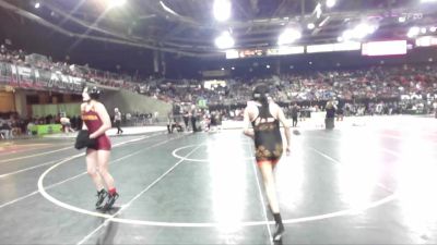 100 lbs Champ. Round 1 - Ava Fuentes, Jerome vs Allyson Taylor, Columbia