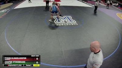 Quarterfinal - Cooper Stokebrand, Tri County vs Tyson Klingelhoefer, Amherst
