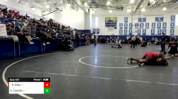 170 lbs Cons. Round 3 - Precious Dike, Etiwanda vs Emily Castillo, Sierra Vista