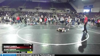 67 lbs Quarterfinal - Barrett Ehrich, Gladiator Wrestling Academy vs Ryder Robison, Black Fox Wrestling Academy