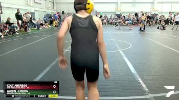 88 lbs Round 1 (8 Team) - Colt Aberegg, The Wrestling Mill vs Ayden Hudson, Armory/Revolution