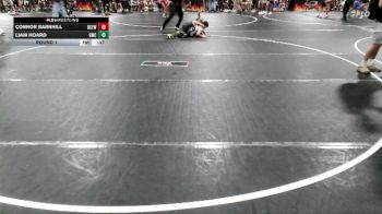 72 lbs Round 1 - Connor Barnhill, Bay County Elite Wrestling vs Liam Hoard, Genesis Wrestling Club