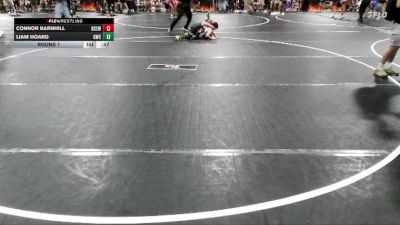 72 lbs Round 1 - Connor Barnhill, Bay County Elite Wrestling vs Liam Hoard, Genesis Wrestling Club