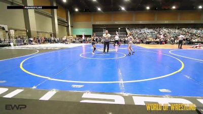 84 lbs Round Of 16 - Tori Conn, Illinois Valley Youth Wrestling vs Penelope Zalez, Hyperbolic