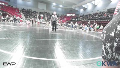 61 lbs Consi Of 8 #2 - Kaiden Candy, Sperry Wrestling Club vs Aksel Davis, Tahlequah Wrestling Club