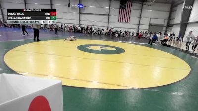 84 lbs Round 1 (9am Friday) - Kellan Kanaskie, PA Silver vs Lukas Cala, NCWAY National Team