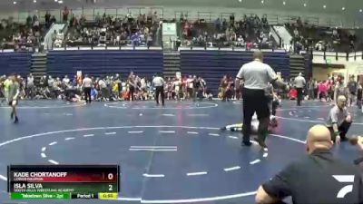 85 lbs Quarterfinal - Isla Silva, South Hills Wrestling Academy vs Kade Chortanoff, Lower Dauphin