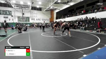 215 lbs Cons. Round 3 - Luke Mihele, San Clemente vs Franco Garcia, Paramount